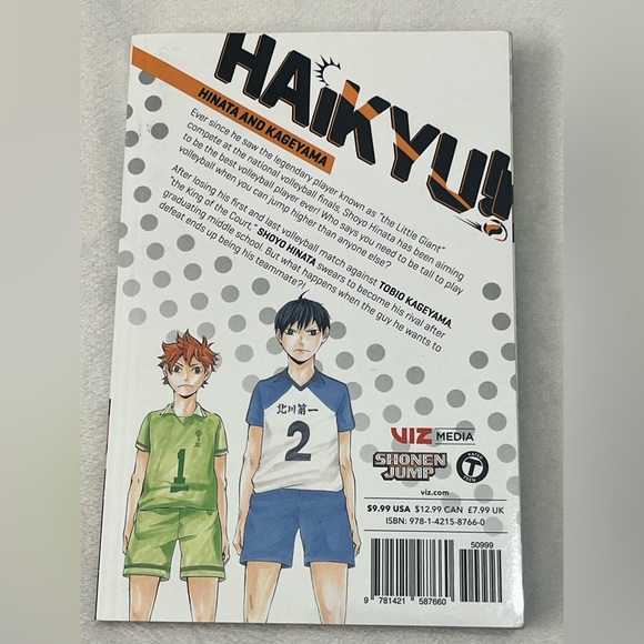 Haikyuu!! Manga Volumes 1 and 2 Paperback Books by Haruichi Furudate - Picture 3 of 16